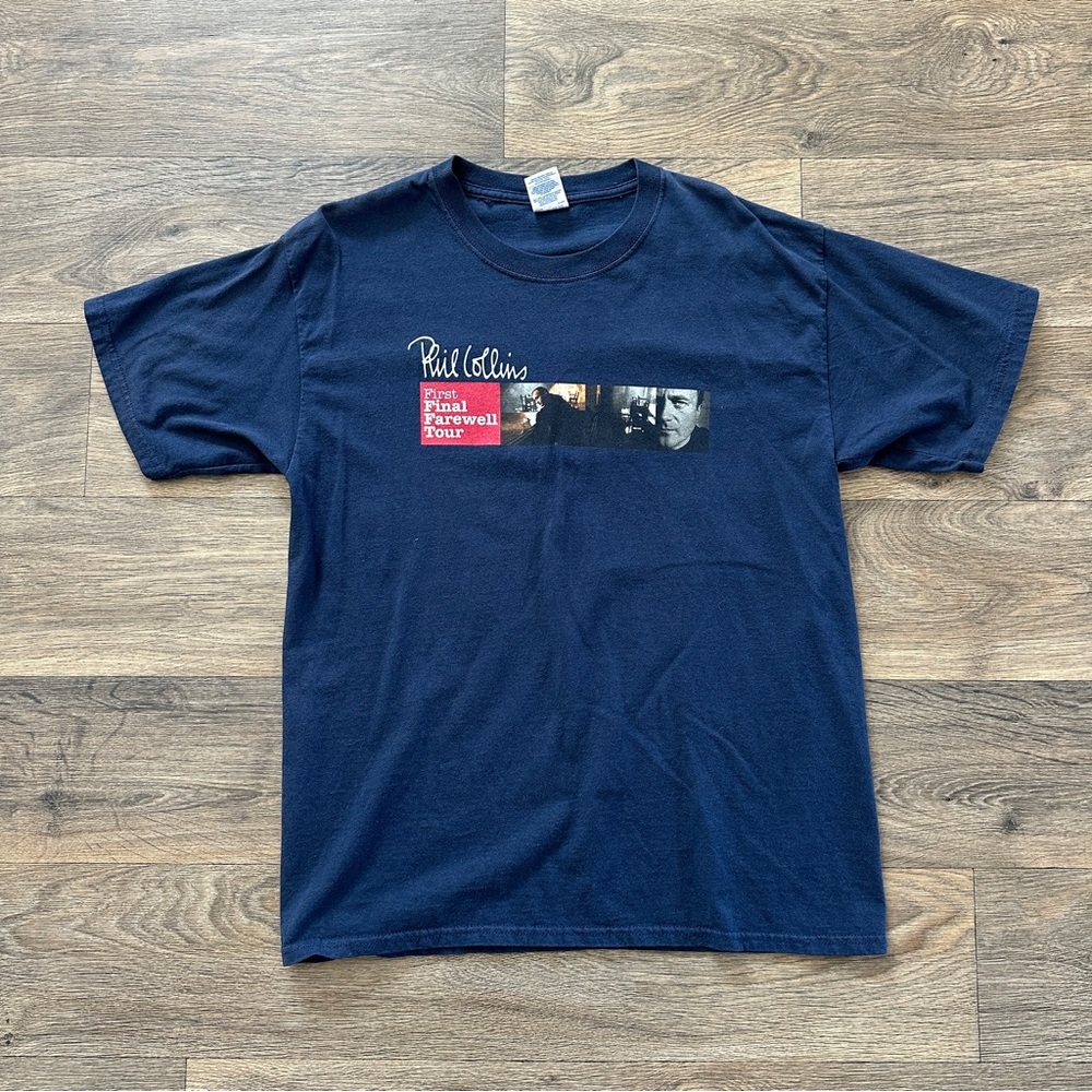 Phil Collins First Final Farewell Tour Tee